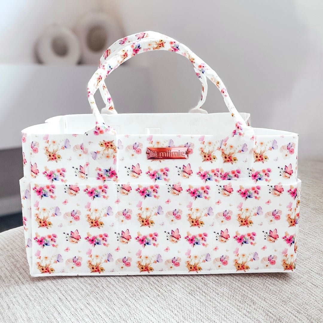 Ultimate Caddy Baby Bag - Butterfly Garden