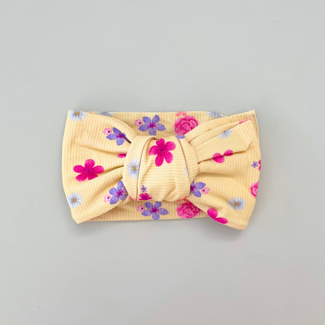 TOPKNOT BOW | SUMMER BLOOM
