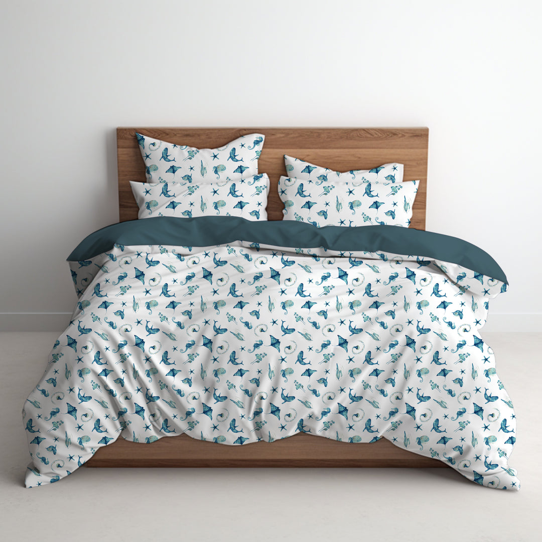 DUVET COVER | DEEP OCEAN