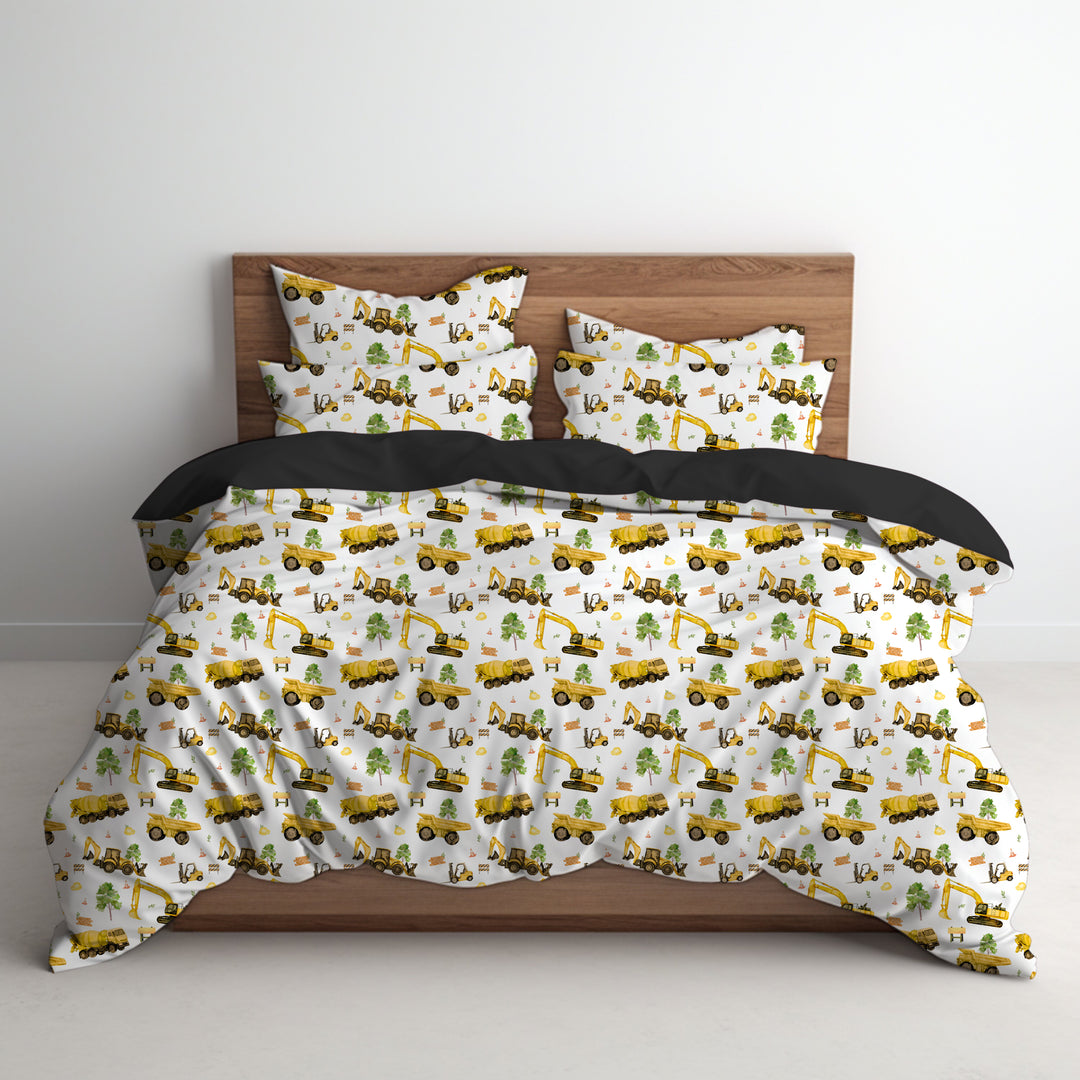 DUVET COVER | CONSTRUCTION TRUCKS