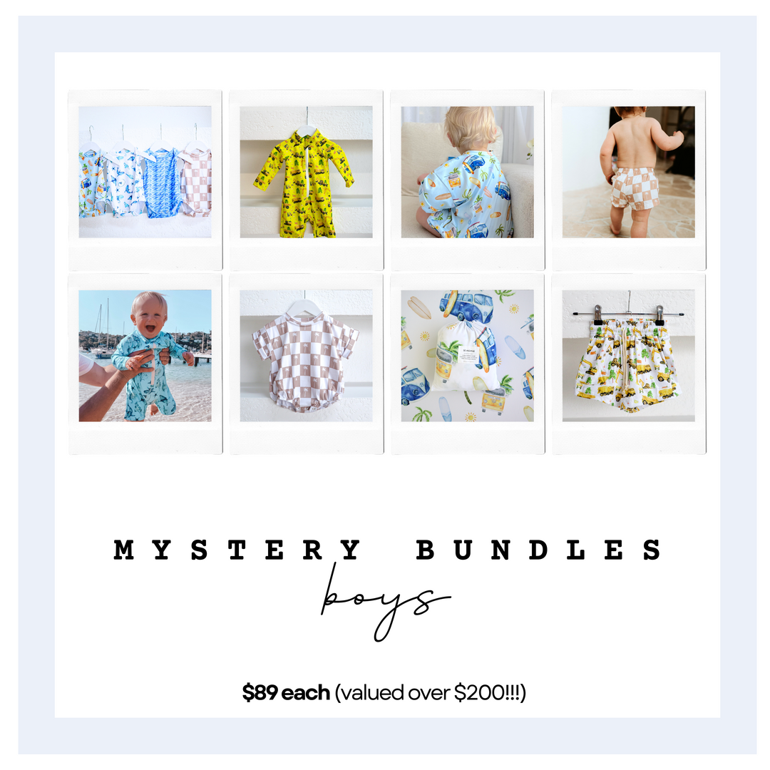 SUMMER BOYS - $89 MYSTERY BUNDLE (Valued Over $200!!!)