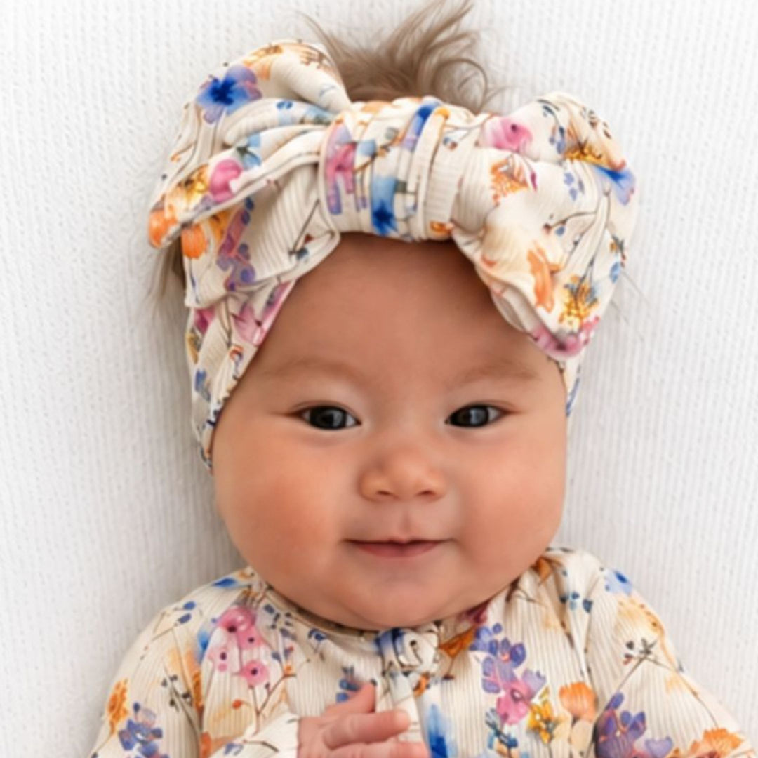 Topknot Bow - Bluebell (PRE-ORDER OCT)