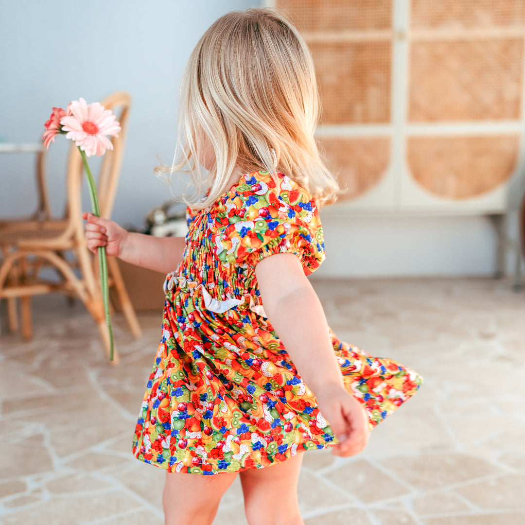 PICNIC FRILL DRESS | TUTTI FRUITY