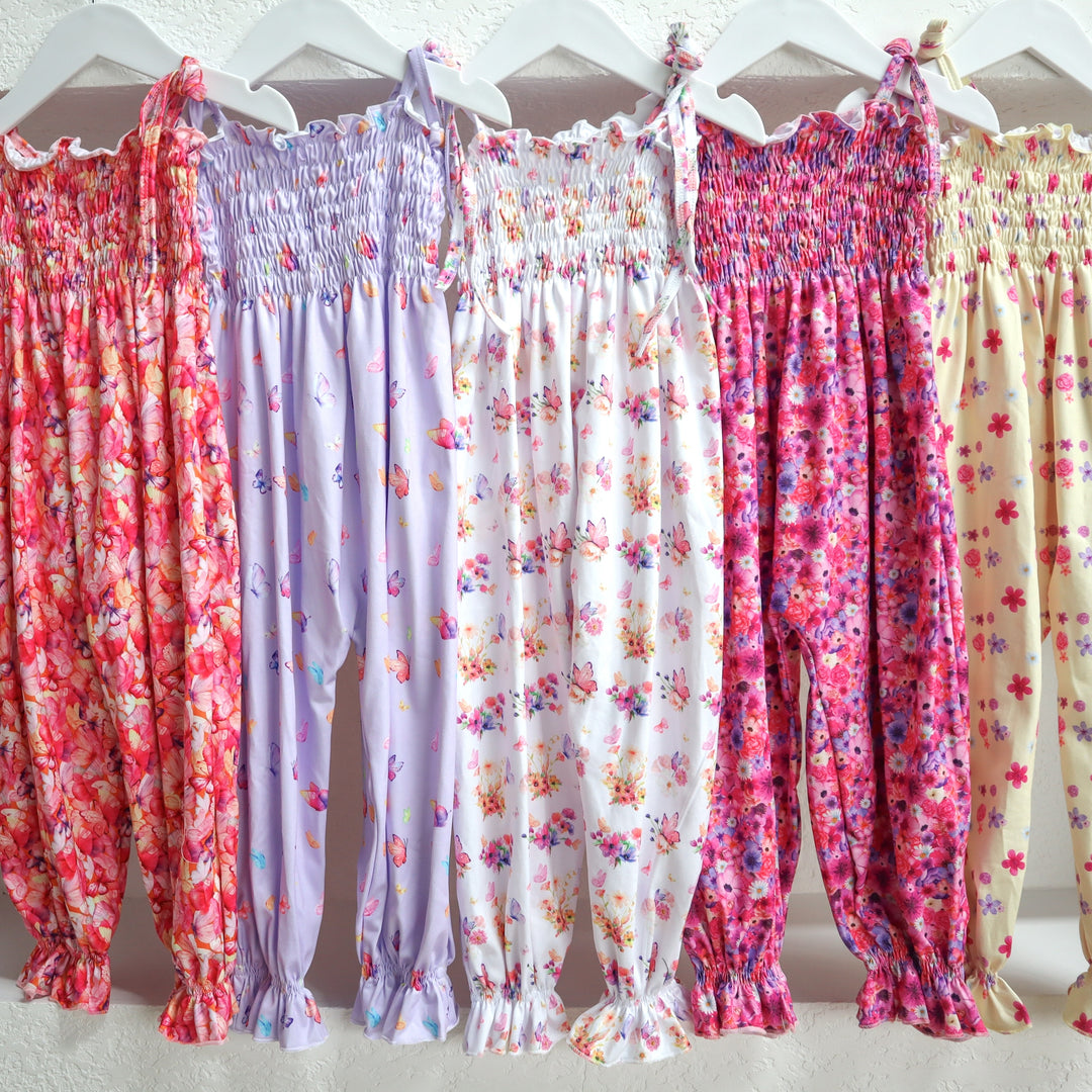 LONG JUMPSUIT | BUTTERFLY GARDEN