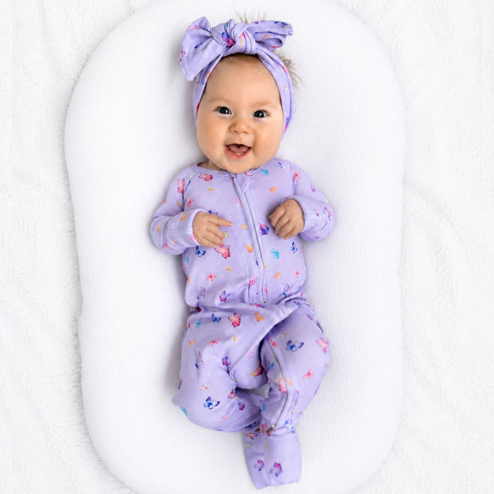 Zipper Onesie - Butterflies (PRE-ORDER OCT)