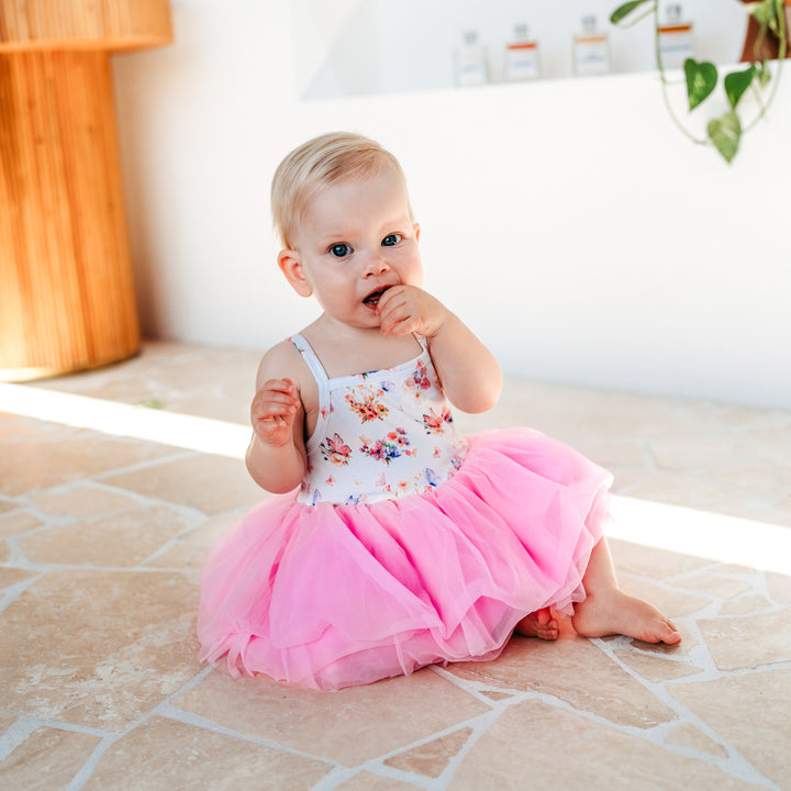 TUTU TULLE DRESS | BUTTERFLY GARDEN