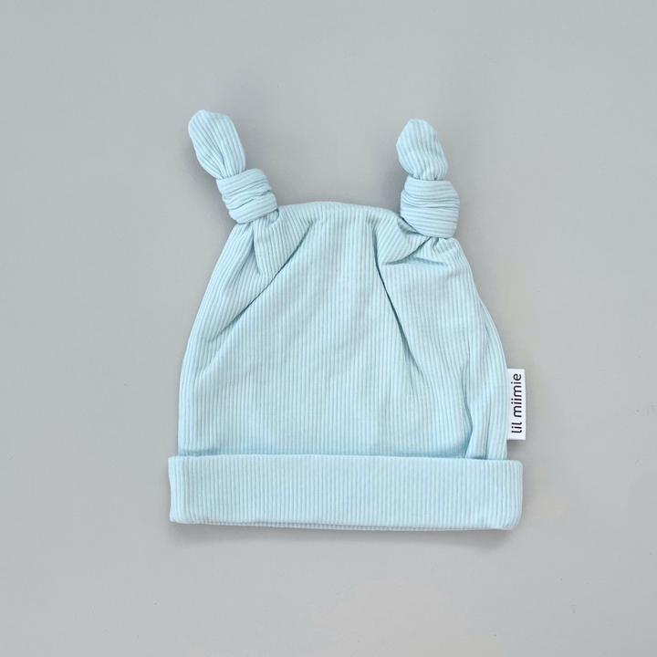 DOUBLE KNOT BEANIE | SKY BLUE