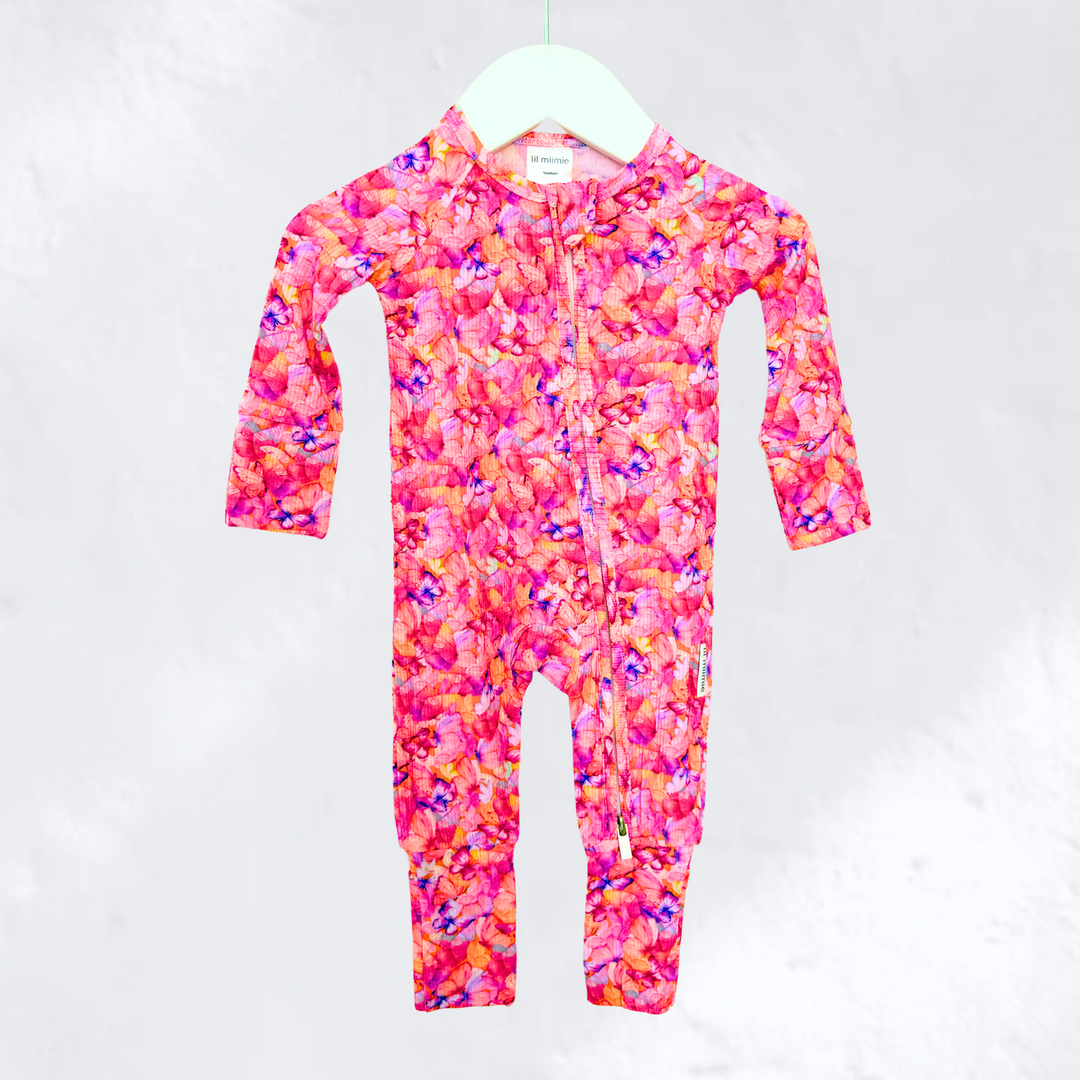 Zipper Onesie - Butterfly Dreams (PRE-ORDER)