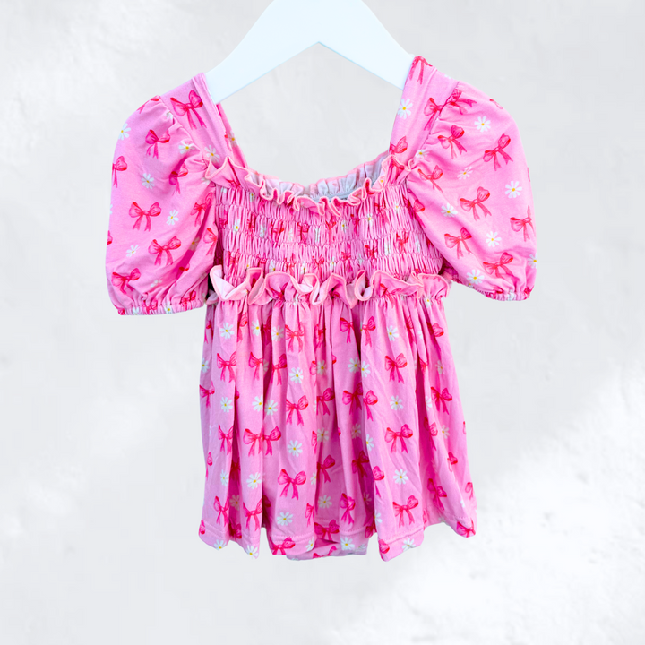 PICNIC FRILL BAMBOO DRESS | BOWS