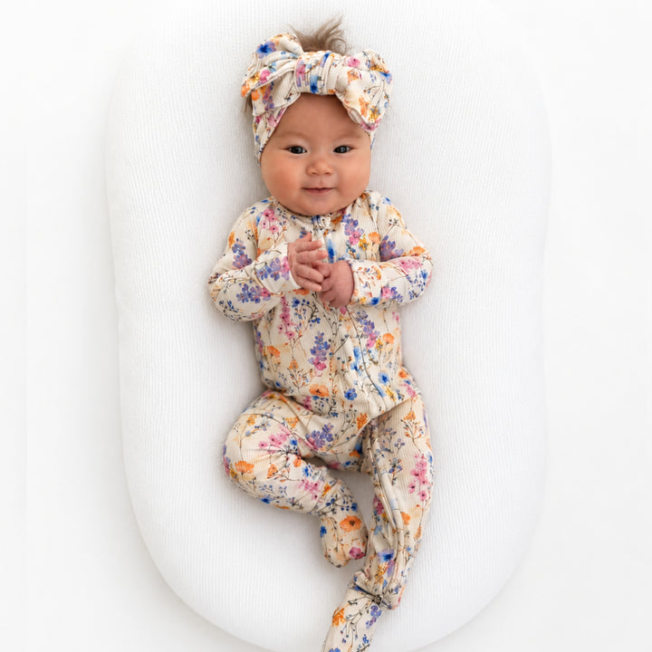 Zipper Onesie - BLUEBELL (PRE-ORDER OCT)