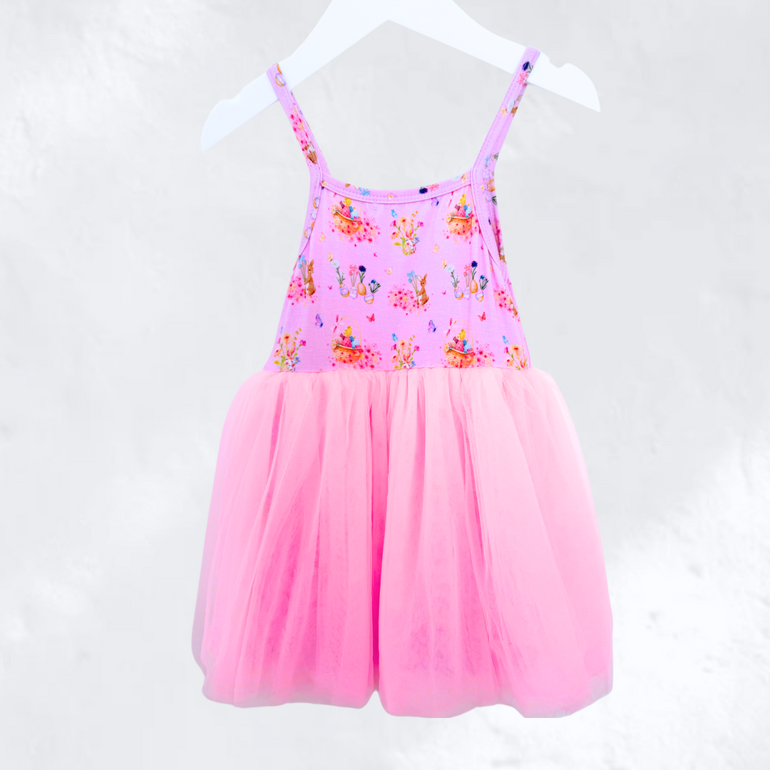 TUTU BAMBOO DRESS | BUNNY FLORAL