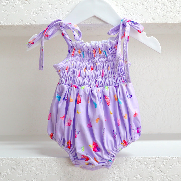 SUMMER ROMPER | BUTTERFLIES