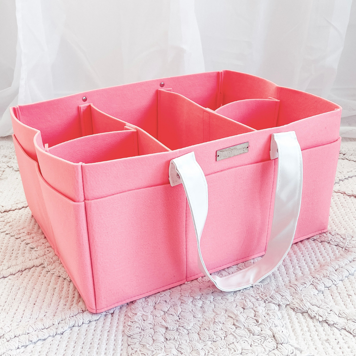 Lux XL Caddy Baby Bag (Limited Edition) - Lemonade Pink