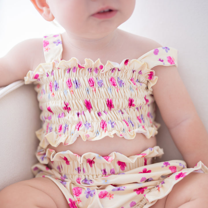 RUFFLE TANK TOP | SUMMER BLOOM