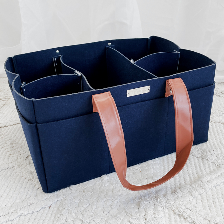 Lux XL Caddy Baby Bag (Limited Edition) - Navy Blue