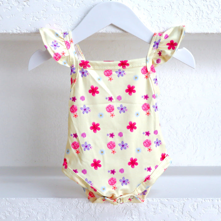 RUFFLE ROMPER | SUMMER BLOOM