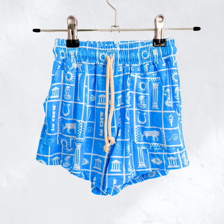 SHORTS BAMBOO | BLUE ATHENS