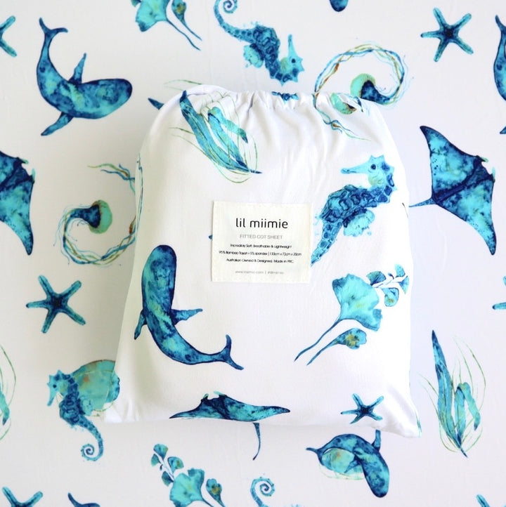 Cot Sheet | Deep Ocean (Pre-Order)