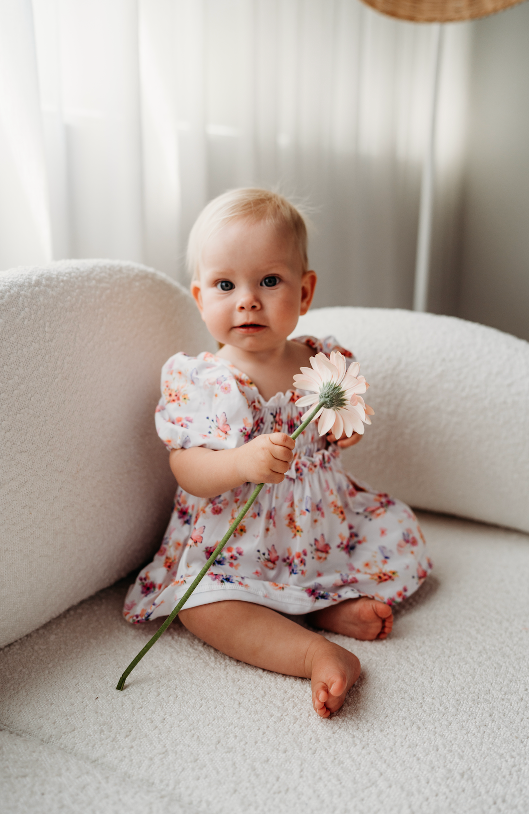 PICNIC FRILL DRESS | BUTTERFLY GARDEN