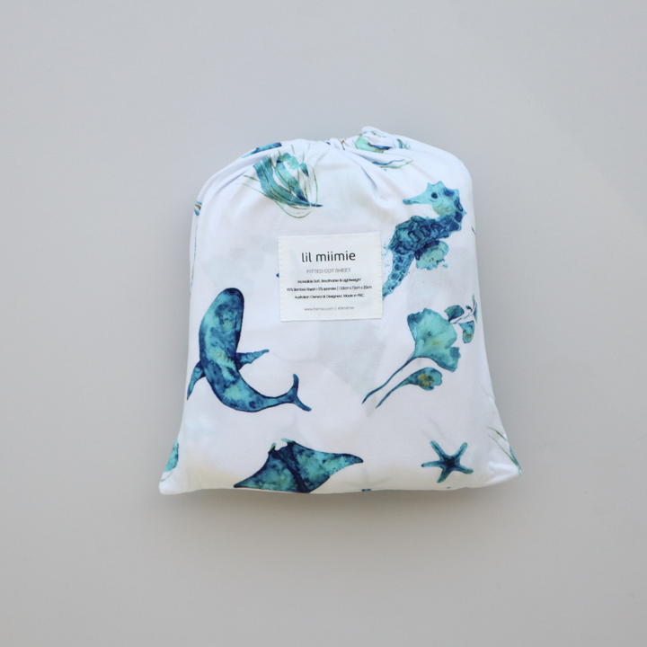 Cot Sheet | Deep Ocean (Pre-Order)