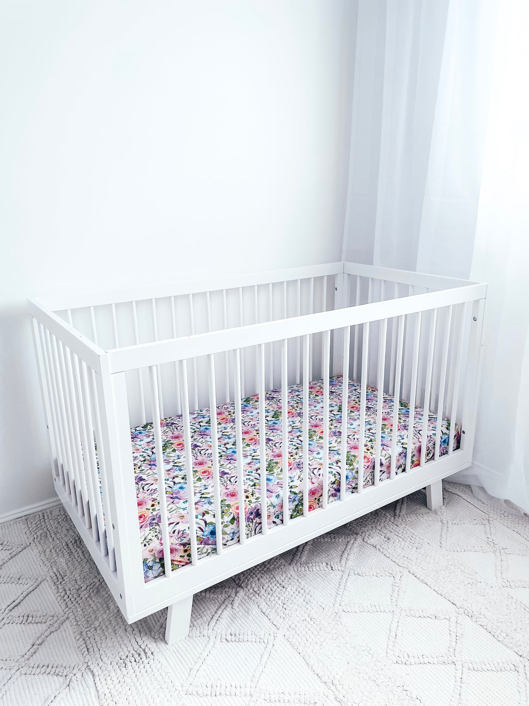 Cot Sheet | Pastel Floral